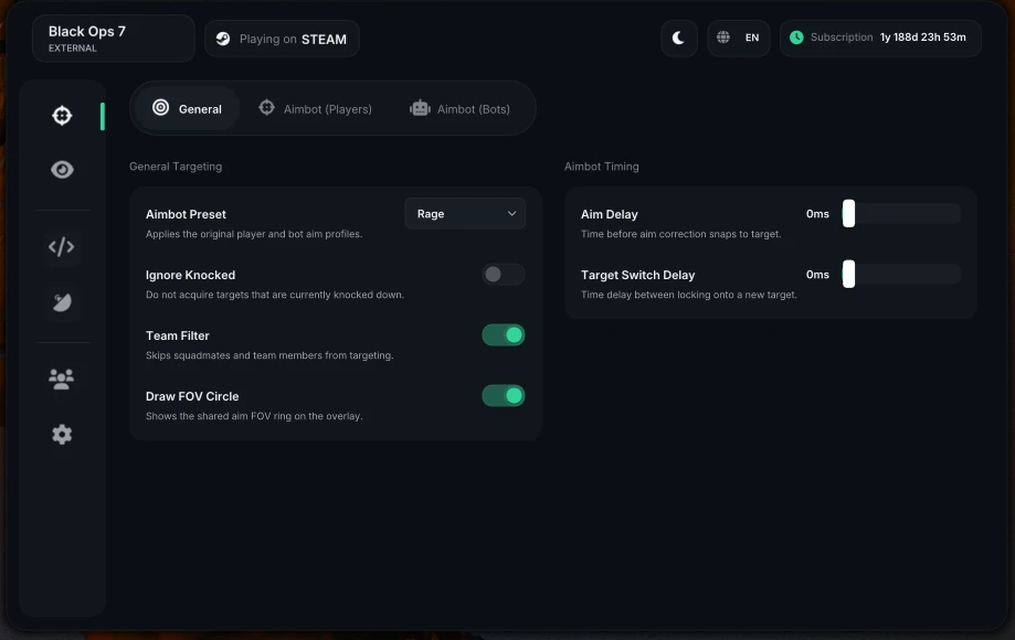 Safeternal Bo7 [Spoofer integrated]