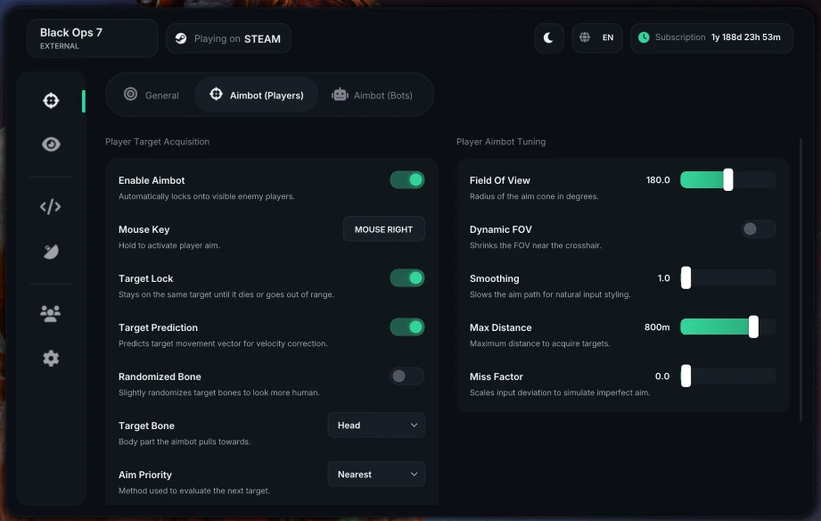 Safeternal Bo7 [Spoofer integrated]