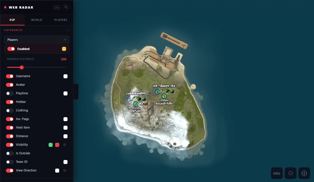 Rust Radar